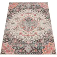 Paco Home Outdoor Teppich Wetterfest Balkon Küche Orient Muster Vintage Modern 80x150 cm