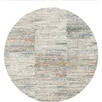 Oci Die Teppichmarke Teppich "NEW VILLA LINES", rund, 20 mm Höhe, moderne melierte Farben, Vintage Look, Wohnzimmer