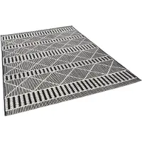 Tom Tailor Teppich "Funky Outdoor Geometric", rechteckig, 5 mm Höhe, Flachgewebe, modernes Rauten Design, Outdoor geeignet, Wohnzimmer