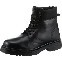 Tommy Hilfiger Tommy Jeans Herren Stiefeletten EM0EM01446 BDS Farbe: Schwarz Größe: 45