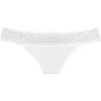 LASCANA String "Luciana", Damen, Gr. 44/46, beige (creme), Spitze, Obermaterial: 87% Polyamid, 13% Elasthan, körpernah, Unterhosen String, mit feiner Spitze