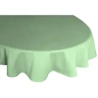 Wirth Tischdecke "Lahnstein" Gr. 1, grün, B:130cm L:190cm, Polyester, Tischdecken, Tischdecke, oval