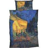 Casatex Goebel Bettwäsche Nachtcafe Satin 135 cm x 200 cm