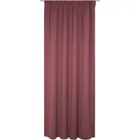 Wirth Vorhang "Wiessee", rosa (altrosa), B:150cm H:195cm, Baumwolle, Leinen, Modal, Gardinen, Vorhang, nach Maß