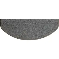 Otto Home Stufenmatte "Blackburn, melierte Schlinge", grau (hellgrau), B:23,5cm H:4mm L:65cm, Kunstfaser, Teppiche, Stufenmatte, große Farbauswahl, selbstklebend, auch als Set 15 Stück