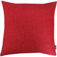 Apelt Dekokissen "ANCONA" Gr. 1, rot (rot, unifarben), B:46cm L:46cm, Polyester, Dekokissen_Sitzkissen_Kissenhüllen, Dekokissen, Kissenhülle ohne Füllung, 1 Stück