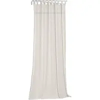 Wirth 1100000002199 "Wiessee", weiß, B:150cm H:405cm, Baumwolle, Leinen, Modal, Gardinen, 1100000002199, nach Maß