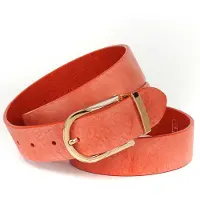 Anthoni Crown Ledergürtel , Damen, Gr. 110, pink, Leder, unifarben, Gürtel Ledergürtel, Pflanzlich gegerbter Vollrindledergürtel