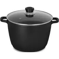 Karl Krueger Karl Krüger 81195D Aluguss-Universaltopf Delta mit Glasdeckel, 24 cm