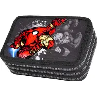 CoolPack Federmäppchen "Etui, Marvel, Avengers" befüllt