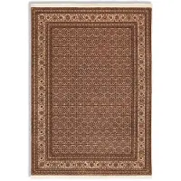 Oci Die Teppichmarke Läufer "Cavari Herati", rechteckig, 4 mm Höhe, hochwertig, handgeknüpft, mit Fransen, Wohnzimmer