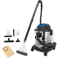 Scheppach Sprüh- und Waschsauger SprayVac20 | 5in1 Funktionen: Trocken & Nasssaugen, Sprühen, Ausblasen, Filtern | 1600W | 20 L | inkl. Zubehör