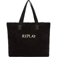 Replay Schultertasche Shopper Black schwarz