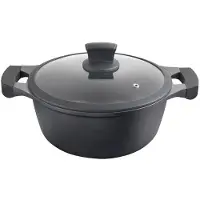 Metaltex X-PERT 310540 0000 Kochtopf inkl. Deckel, Gusseisen/Gussaluminium, 20 cm Durchmesser, Induktionsherd-geeignet, Antihaftbeschichtung