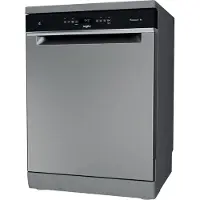 Whirlpool WFO 3T233 P 6.5 X, Unterbau, Standardgröße (60 cm), Edelstahl, Schwarz, Edelstahl, Touchsteuerung, 1,3 m