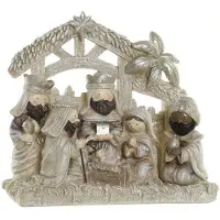 DKD Home Decor Weihnachtsdekoration Stella Eiche braun, 18.5x19.5x6.5 cm