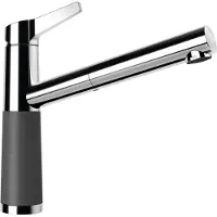 Schock Küchenarmatur "SC-510 SB ND" Niederdruck, ausziehbar, Rückflussverhinderer, Schwenkbereich 120