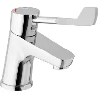 Sapho LEA Waschtischarmatur, Medizinischer Hebel, Chrom