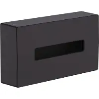 Hansgrohe Kosmetiktuchbox AddStoris 265x145mm, Wandmontage, mattschwarz