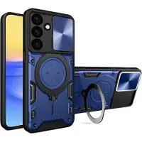 Techsuit CamGuard Pro Back Cover Hülle für Samsung Galaxy A16 - Blau