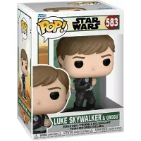 Funko POP! Star Wars - Luke Skywalker & Grogu 583 - Pop! - Vinyl Figur