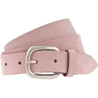 H.I.S. Ledergürtel H.I.S, Damen, Gr. 85, rosa (rose), Rindsleder, unifarben, Basic, Gürtel Ledergürtel, mit H.I.S Blindprägung - NEU bis Gr. 125 verfügbar