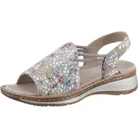 Ara Riemchensandale "HAWAII", Sommerschuh, Sandalette, Keilabsatz, mit Stretch-Bänder, G-Weite
