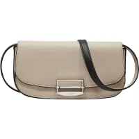 Liebeskind berlin Umhängetasche Ezra 2 Calf Optic Crossbody Bag Stone taupe