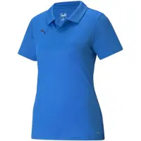 Puma teamLIGA Sideline Polo , Größe:S, Farben:Electric Blue Lemonade-White