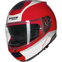 Nolan N100-6 Incognito Klapphelm Unisex Futter rot, XL