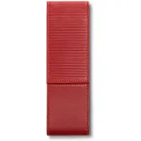 Lamy Stifteetui A315 aus Nappa-Leder, rot, 155x50x18 mm, für 2 Schreibgeräte