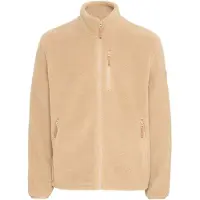 North Bend Fellimitatjacke "Fellimitatjacke NBSam M", Herren, Gr. XXL, braun (cornstalk), Obermaterial: 100% Polyester PES., Jacken Fellimitatjacke