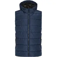 North Bend Steppweste "Steppweste NBAmato M", Herren, Gr. M, blau (navy blazer), Obermaterial: 100% Polyester PES., Westen Steppweste