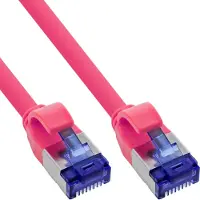 InLine 74905M, 5 m, Cat6a, S/FTP (S-STP), RJ-45, RJ-45, Magenta