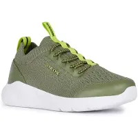 Geox Jungen Sneaker J25GBA 0006K C0914 Farbe: Grün Größe: 32
