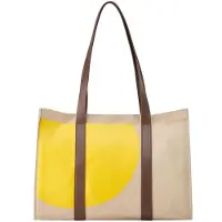 Delsey PARIS Shopper Schultertasche Calanque Tote Bag Yellow beige