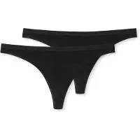 Schiesser Unterwäsche Damen 174293 95/5 Black (2er Set)-S