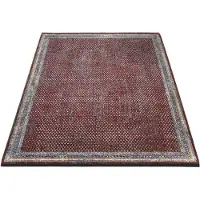 Wk Wohnen Teppich "POINTS" rechteckig 7 mm Höhe hochwertiger Materialmix mit seidigem Glanz