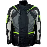 Roleff Motorradjacke "Turin" mit Sicherheitsstreifen