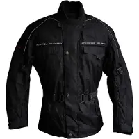 Roleff RO700 Motorradjacke – Preiswert, Robust & Sicher in Schwarz Größe: 5XL,