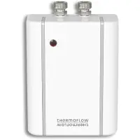 Thermoflow Klein-Durchlauferhitzer "Elex 5,5", weiß, B:13,4cm H:19cm T:6,3cm, Durchlauferhitzer, Klein-Durchlauferhitzer