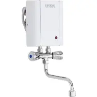 Thermoflow Klein-Durchlauferhitzer "Elex 3,5", weiß, B:13cm H:18cm T:6,8cm, Durchlauferhitzer, Klein-Durchlauferhitzer