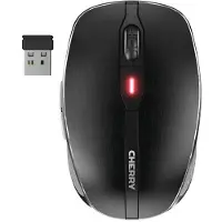 Cherry Maus "MW 8C ADVANCED", schwarz (schwarz, grau), B:5cm H:11,2cm T:8,6cm, Computer-Mäuse, Maus