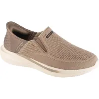 SKECHERS 210887TPE Herren-Sportschuhe in Beige für Alltag