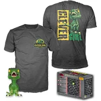 Funko POP! Jurassic Park Und Kurzarm-t-shirt Velociraptor Exklusiv