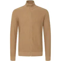 Blend Strickjacke "Strickjacke BHPullover", Herren, Gr. XL, braun (otter), Obermaterial: 100% Baumwolle CO., Strickjacken Strickjacke