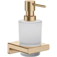 Hansgrohe AddStoris Lotionsspender, 41745140, Farbe: Brushed Bronze