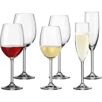 Leonardo DAILY Weinglas Sektglas 6er Single-Set
