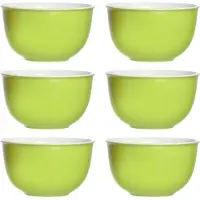 Ritzenhoff & Breker Schale "Müslischalen Doppio ø 14 cm 6er Set", grün, Schüsseln, Schale