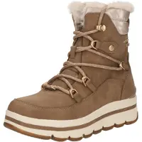 Tom Tailor Damenschuhe Schnürstiefel Braun Freizeit